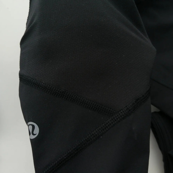 Lululemon SoulCycle Wunder Train 22" Crop Leggings with Mesh Size 4 - Picture 9 of 16